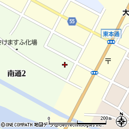 北海道広尾郡大樹町南通1丁目19周辺の地図