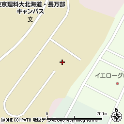 東京理科大学　長万部校舎北海道ダイケン周辺の地図