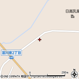 富川神社周辺の地図