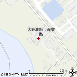 大昭和紙工産業株式会社　北吉原工場周辺の地図