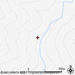 ベニカル沢周辺の地図