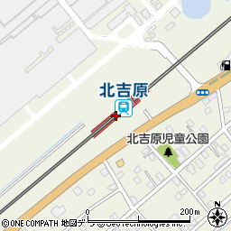 北吉原駅周辺の地図