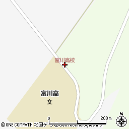 富川高校周辺の地図