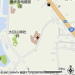 伊達市役所施設　養護老人ホーム潮香園周辺の地図