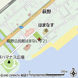 萩野神社周辺の地図