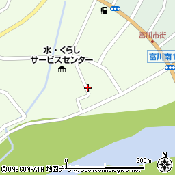 北海道沙流郡日高町富川南1丁目10周辺の地図