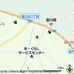 北海道沙流郡日高町富川南1丁目4周辺の地図