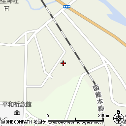 北海道山越郡長万部町陣屋町384周辺の地図