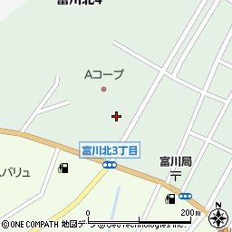 ＪＡびらとり富川周辺の地図