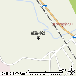 飯生神社周辺の地図