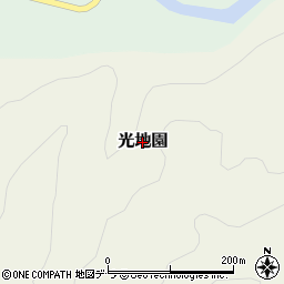 北海道大樹町（広尾郡）光地園周辺の地図