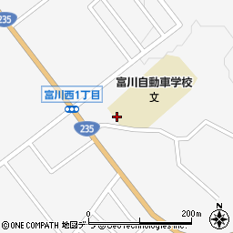富川自動車学校周辺の地図