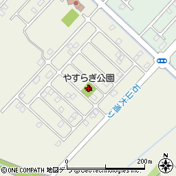 やすらぎ公園周辺の地図