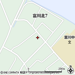 富川療術院周辺の地図