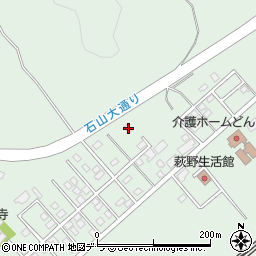 北海道白老郡白老町萩野312-199周辺の地図