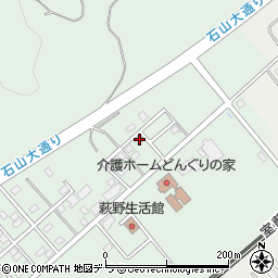 北海道白老郡白老町萩野310-58周辺の地図