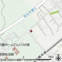 北海道白老郡白老町萩野310-93周辺の地図