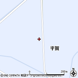 北海道沙流郡日高町平賀266周辺の地図