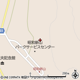 北海道有珠郡壮瞥町昭和新山周辺の地図