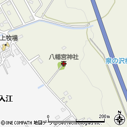 八幡宮神社周辺の地図