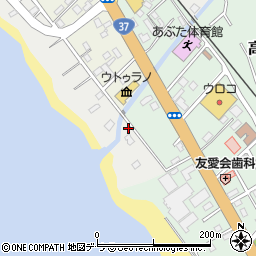 北海道虻田郡洞爺湖町浜町1周辺の地図