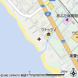 北海道虻田郡洞爺湖町浜町1-7周辺の地図