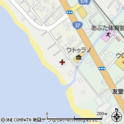 北海道虻田郡洞爺湖町浜町1-9周辺の地図