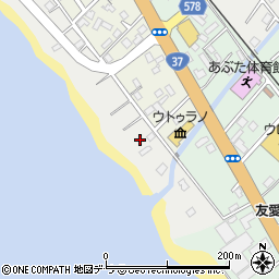 北海道虻田郡洞爺湖町浜町1-10周辺の地図
