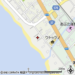 北海道虻田郡洞爺湖町浜町1-15周辺の地図