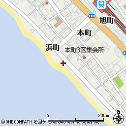 北海道虻田郡洞爺湖町浜町周辺の地図