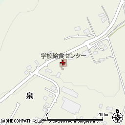 洞爺湖町役場　虻田学校給食センター周辺の地図