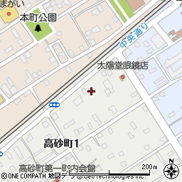 白電社周辺の地図