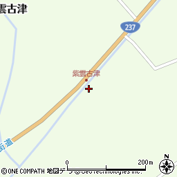 北海道沙流郡平取町紫雲古津70周辺の地図