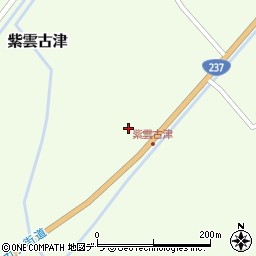 平取町役場　紫雲古津・生活館周辺の地図