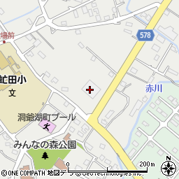 北海道虻田郡洞爺湖町栄町71-51周辺の地図