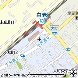 駅前歯科周辺の地図