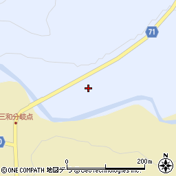 北海道沙流郡日高町三和83周辺の地図
