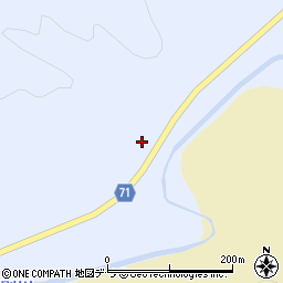 北海道沙流郡日高町三和80周辺の地図