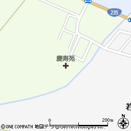 胆振東部鵡川慶寿苑周辺の地図