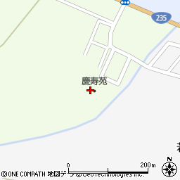鵡川慶寿苑周辺の地図