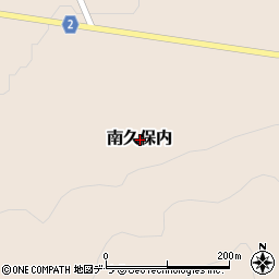 北海道有珠郡壮瞥町南久保内周辺の地図
