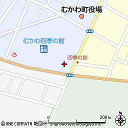 北海道エネルギー株式会社　苫小牧販売支店鵡川ＳＳ周辺の地図