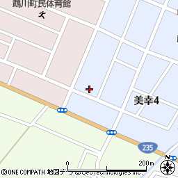 北海道勇払郡むかわ町美幸4丁目69周辺の地図