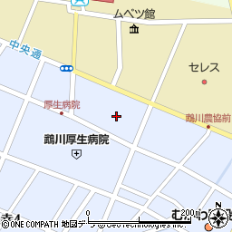 北海道勇払郡むかわ町美幸1丁目19周辺の地図