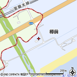 北海道苫小牧市樽前42周辺の地図