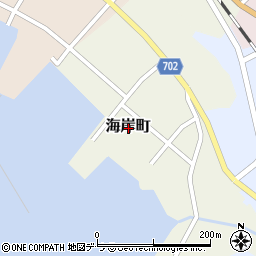 北海道虻田郡豊浦町海岸町周辺の地図