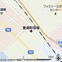 北海道虻田郡豊浦町周辺の地図