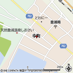 北海道虻田郡豊浦町幸町周辺の地図