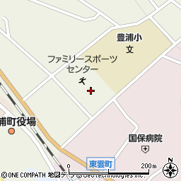 豊浦町生活改善センター周辺の地図