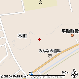 平取生活館周辺の地図